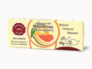 №2 Мармелад натуральный "Грейпфрут" 140г в Туймазы