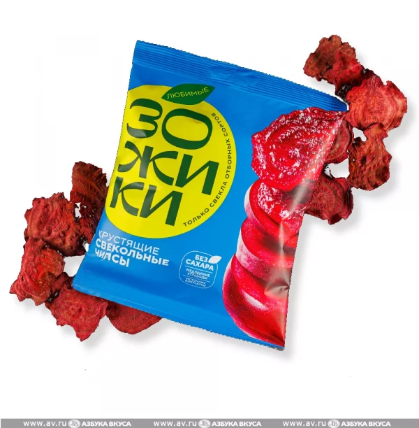 №1 Зожики Свекольные чипсы, 25г  в Туймазы
