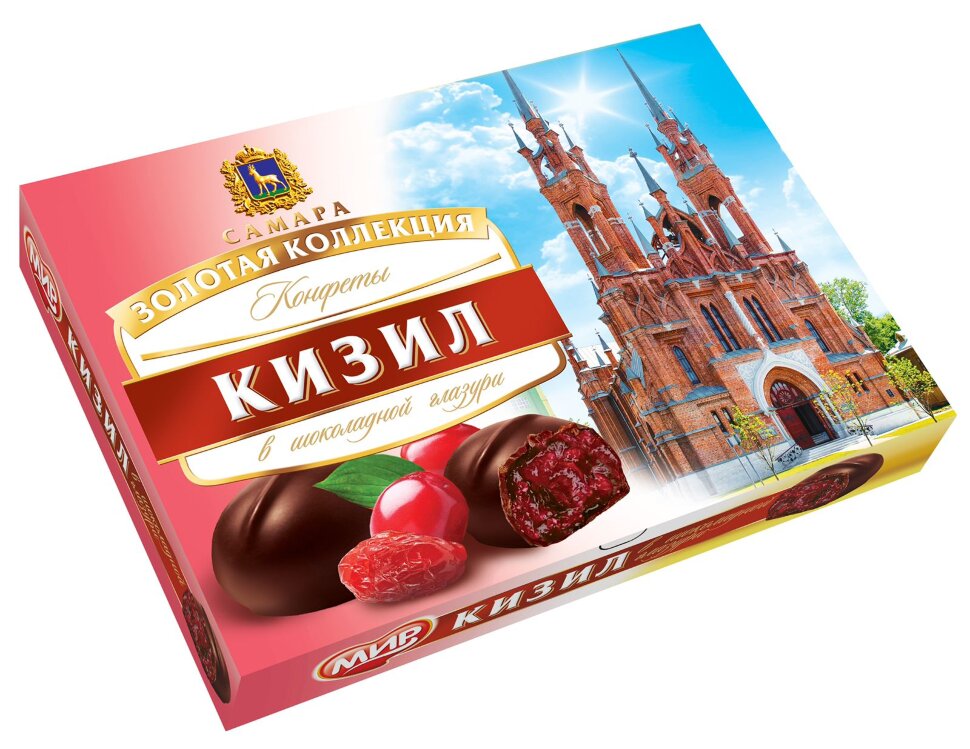  КФ МИР Кизил в шоколадной глазури 160г в Туймазы